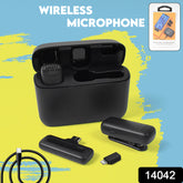 Wireless Microphones Collar Mic For All Smart Phone Type-c (1 Set)