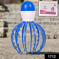 1712 Electric Octopus Claw Scalp Massager Stress Relief Therapeutic Head Scratcher (Battery Operated Not Included Battery Mix Color 1 Pc)