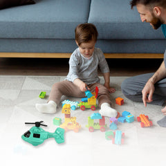 1929 Small Diy Helicopter Toy Small Kids Toy Rotating Tail Wing Diy Helicopter.