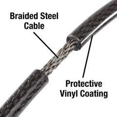 1518 Heavy Duty Multi-purpose Plastic Combination Lock For Helmet Multi Use