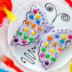 2679 Butterfly Shape Cake Cup Liners I Silicone Baking Cups I Muffin Cupcake Cases I Microwave Or Oven Tray Safe I Molds For Handmade Soap Biscuit Chocolate Muffins Jelly Pack Of 4