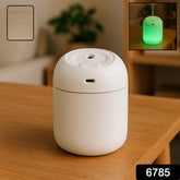 6785 Portable Lighting Mini Humidifier Usb Personal Desktop Air Humidifier For Baby Bedroom Travel Office Home With Light Cool Mist Humidifier Essential Oil Diffusers Cool Mist Humidifiers (250 Ml)