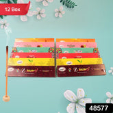 12 in 1 Long-Lasting Scented Incense Agarbatti (12 Box Set)