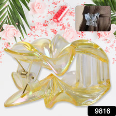 Hair Clamp Grip Simple Matte Hair Barrette Clamp Charming Decoration Hair Fixation Decorative For Face Washing