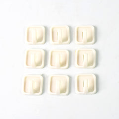Adhesive Hooks For Wall Hanging Clothes Strong Adhesive Hooks (9 Pcs Set)