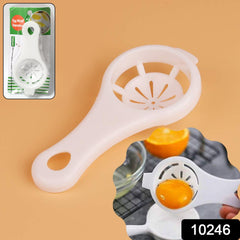 Plastic Egg Yolk Separator Egg White Yolk Filter Separator (1 Pc With Card Packing)