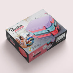 5365 Lunch Box Plastic With Steel Plate Small Lunch Box High Quality Box For Kids School Customized Plastic Lunch Box For Girls Boy