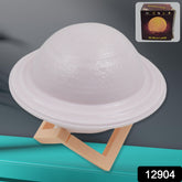 3d Saturn Lamp Home Decoration Bedside Night Light With Base (1 Pc Multicolor)