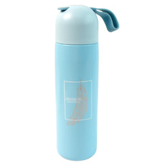 6190 Stainless Steel Water Bottle With Handle Easy To Carry Fridge Water Bottle Leak Proof Rust Proof Hot Cold Drinks Gym Sipper Bpa Free Food Grade Quality Steel Fridge Bottle For Officegymschool (Approx 500 Ml)