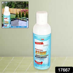 17667 Stone Stain Remover Cleaner Stone Crystal Plating Agent Marble Stone Cleaner Polishes Crystal Plating For Kitchen Patio Backyard Marble Cleaner And Polish (75 Ml Approx 1 Pc)