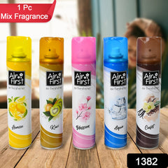 1382 Air Freshener Used In Office Home Hotels Banquets Carpet Etc Room Spray Air Freshener Mix Fragrance Lemon Kiwi Blossom Aqua Cafet (300 Ml Approx 1 Pc)