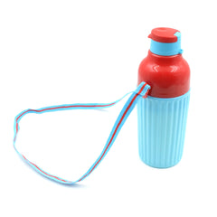 0400 Plastic Sports Insulated Water Bottle With Dori Easy To Carry High Quality Water Bottle Bpa-free Leak-proof For Kids School For Fridge Office Sports School Gym Yoga (1 Pc 500ml)
