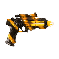 Ttg Led Laser Gun Toy Battery Operated Space Blaster With Flashing Lights Sound (1 Set)