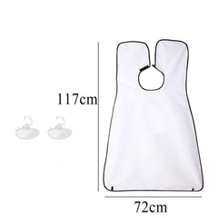 1417 Beard Apron Hair Clippings Catcher Grooming Bib