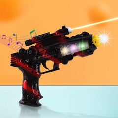 Ttg Led Flashing Sound Laser Toy Gun Battery Operated Space Gun With Lights Music