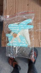 17872 Bunny Adhesive Wall Sticky Hook Strong Wall Hook For Office Bathroom Home Use (1 Pc Hook)