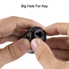1518 Heavy Duty Multi-purpose Plastic Combination Lock For Helmet Multi Use