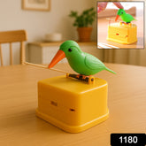 1180 Portable Automatic Bird Toothpick Storage Box