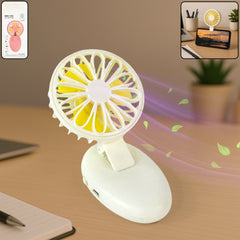 17708 Mini Usb Handheld Fan Portable Rechargeable Mini Fan For Home Office Travel And Outdoor Use (1 Pc)