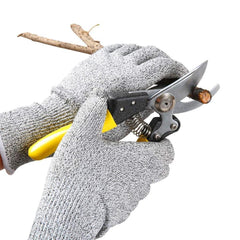 0677 Anti Cutting Resistant Hand Safety Cut-proof Protection Gloves (Multicolour)