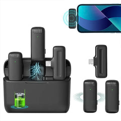 Wireless Microphones Collar Mic For All Smart Phone Type-c (1 Set)