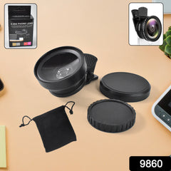 0.45x Camera Lens External Phone Lens Phone Camera Lens (With Color Box 1 Pc)