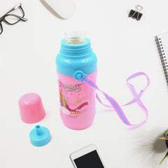 0398 Plastic Sports Insulated Water Bottle With Dori Straw Easy To Carry High Quality Water Bottle Bpa-free Leak-proof For Kids School For Fridge Office Sports School Gym Yoga (1 Pc 500ml)