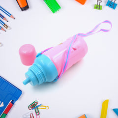 0398 Plastic Sports Insulated Water Bottle With Dori Straw Easy To Carry High Quality Water Bottle Bpa-free Leak-proof For Kids School For Fridge Office Sports School Gym Yoga (1 Pc 500ml)