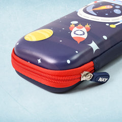 Pencil Box Kids School Supply Organizer Students Stationery Box (1 Pc Mix Design)