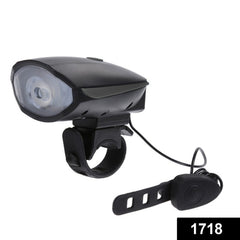 1718 Bicycle Horn With Led Light Work On Battery