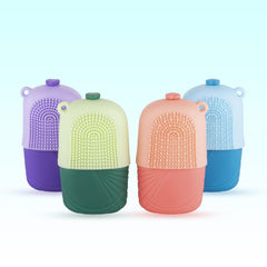 1227 Ice Roller Scrubber For Face Face Massager Reusable Silicone Facial Ice Roller For Glowing Tighten Skin (1 Pc)