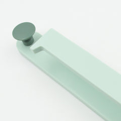 1435 Wall Mounted Towel Holder Rack With One Round Hook Multifunctional Towel Rack Plastic Cloth Storage Rack For Home Use (1 Pc)