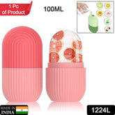 1224l Beauty Ice Roller For Face Massager Eye Reusable Face Rollers Facial Roller ( Loose )