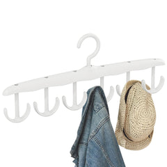 13948 Tank Top Hanger 12-hook Space Saving Hanger Capacity Rotatable Wood Space Saving Hanger Closet Organizers And Storage For Dorm Apartment For Tank Top