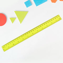 Premium Quality Assorted Plastic Ruler (1 Pc Mix Design)