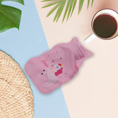 6738 Mix Design Printed Small Hot Water Bag For Pain Relief Neck Shoulder Pain And Hand Feet Warmer Menstrual Cramps Hot And Cold Therapy Leak Proof Pad (1 Pc)