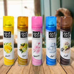 1382 Air Freshener Used In Office Home Hotels Banquets Carpet Etc Room Spray Air Freshener Mix Fragrance Lemon Kiwi Blossom Aqua Cafet (300 Ml Approx 1 Pc)