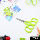 7563 Stainless Steel Double Grip Scissors Multipurpose Comfort Grip Handle And Stainless Steel Blades Paper Photos Crafts All Purpose Office (1 Pc)