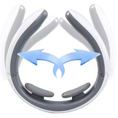 2 Heads Smart Electric Neck And Back Pulse Massager (1 Pc Mix Design)