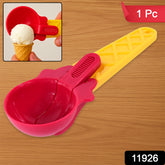 1-piece Plastic Ice Cream Watermelon Scooper With Trigger Dipper