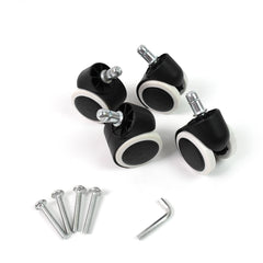 4054 Low Round Rolling Stool With Wheels Pedicure Stool For Fitness Office Garage Home Garden Furniture Benches Stools Multi-color (1 Pc)