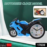 17639 Fashioned Alarm Clock Novelty Retro Motorcycle Motorbike Engine Style Clocks Alarm Clock Desktop Decoration Kids Gift