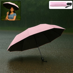 3-fold Umbrella Summer Sun And Rain Protection Foldable Cute Umbrella Uv Protection Rain Sun Umbrella Travel Accessories Umbrella For Children Girls And Boys (1 Pc)