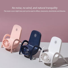 4814 Portable Mobile Phone Holder Fan Personal Fan Multi- Function Fan Handheld Charging Fan (Battery Not Include)
