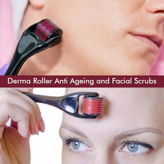 Derma Roller Anti Ageing And Facial Scrubs Polishes Scar Removal Hair Regrowth (2 Mm)