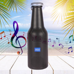 1289 Bottle Shape Bluetooth Speaker And Weatherproof Enhanced Wireless Usb Rechargeable Calling Fm Aux Usb Sd Card Support Portable Bluetooth Speaker With Rich Deep Bass