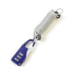 Anti-theft Dial Lock Padlock 3-digit Built-in Wire (1 Pc)