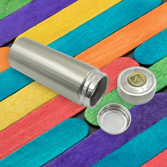 12517 Vacuum Insulated Stainless Steel Flask Water Beverage Travel Bottle Bpa Free Leakproof Portable For Officegymschool (1 Pc)