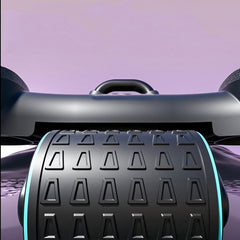 Abdominal Wheel Roller Widened Elbow Support Roller With Timer Skipping Rope (1 Set)