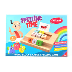 Alphabet Puzzle Spelling Reading Words (26 Flash Cards 8 Woodenblock)